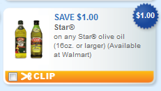 star olive oil printable coupon Star Olive Oil + More Printable Coupons 