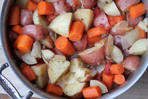 stovetop italian chicken with potatoes Weekly Meal Plan with Printable Grocery List   3/19