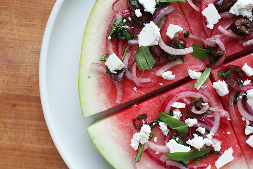 watermelon pizza Watermelon Pizza {Lottie + Doof}