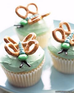 springbutterfly 240x300 Butterfly Cupcakes  Sweet Spring Treat