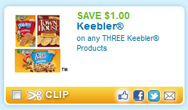 keebler products printable coupon keebler products printable coupon Keebler Products + More Printable Coupons
