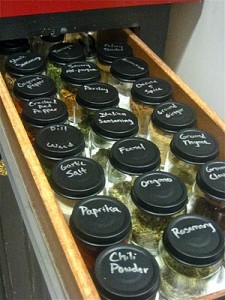 spices 225x300 Spice Jar Organization  Kitchen Inspiration