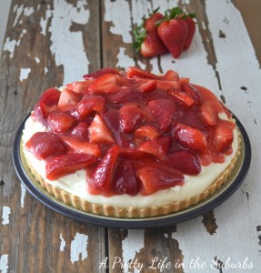 tart2 287x300 Strawberry Cream Tart  Sweet Spring Treat