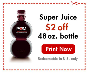 Pom wonderful 2 off coupon $2 off Pom Wonderful Juice   Printable Coupon
