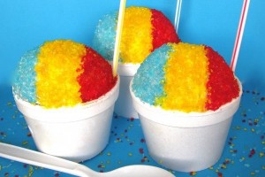 snocone 300x200 Snow Cone Cupcakes  Sweet Summer Treat