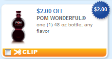 POM wonderful printable coupon image POM wonderful printable coupon image $2 off any Pom Wonderful + July Last Chance Printable Coupons