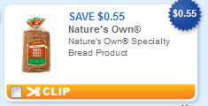 natures own specialty bread printable coupon Natures Own Specialty Bread + More Printable Coupons 