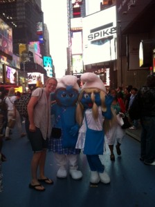 smurfs 224x300 Adventures in New York City (plus Fox & Friends)