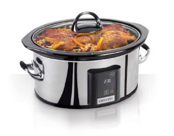 Crock Pot Slow Cooker {CLOSED} Stainless 6 1/2 Quart Crock Pot & Cookbook Bundle | Birthday Giveaway