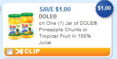 dole printable coupons dole printable coupons Dole Pineapple Chunks and More Printable Coupons