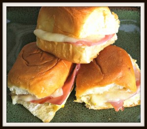 Angies Baked Sammie Melts mini sammie melt2 300x264 Angies Baked Sammie Melts
