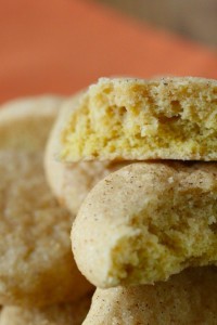 pumpkinsnickerdoodles 200x300 Pumpkin Snickerdoodles  Sweet Fall Treat