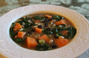 Aleas Ginger Sweet potato and Bean Soup Recipe 640x418 300x195 Aleas Ginger, Sweet Potato and Bean Soup 