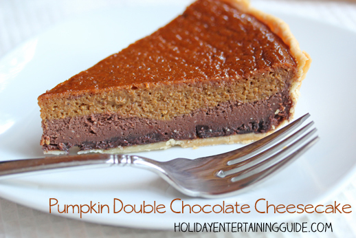 pumpkin-chocolate-cheesecake pumpkin chocolate cheesecake1 ON SALE NOW! Erins Holiday Entertaining Guide E Book (including for Kindle)