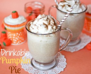 pumpkinpie 300x245 Drinkable Pumpkin Pie  Sweet Fall Treat