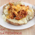 BBQ Chicken Topped Potatoes