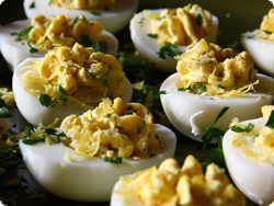 Dill and Lemon Deviled Eggs dill and lemon deviled eggs {CLOSED} Safest Choice Eggs & The Darling Dozen {plus $50 Gift Card & Gift Pack Giveaway}