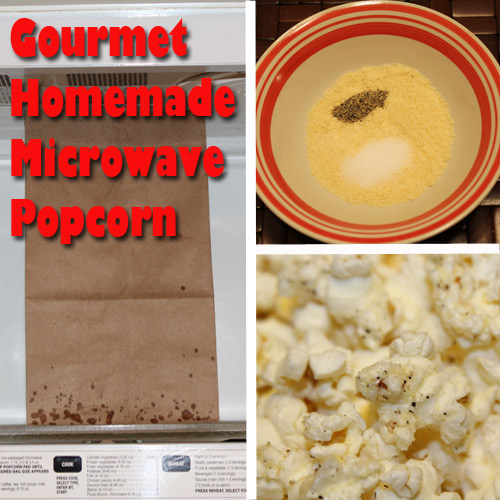 microwave popcorn1 Denises Gourmet Homemade Microwave Popcorn