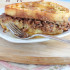 Pecan Stuffed Egg Nog French Toast Bake
