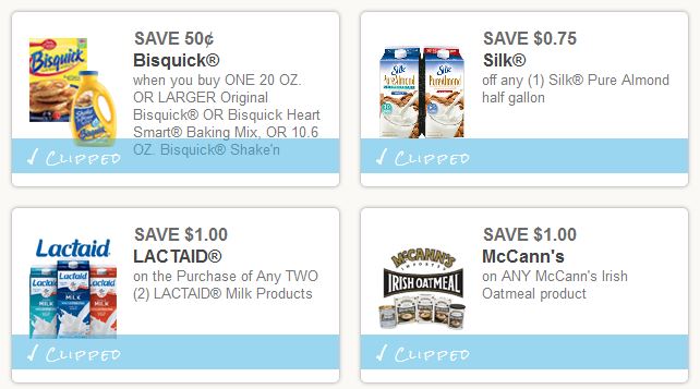 breakfast printable coupons breakfast printable coupons Breakfast Printable Coupons including Silk, Bisquick, Cheerios, and more