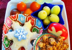 snowflake lunch 300x208 Snowflake Lunch  Lunchbox Inspiration