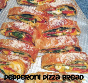 Pepperoni Pizza Bread Pepperoni Pizza Bread Pepperoni Pizza Bread & Super Bowl Recipe Round Up