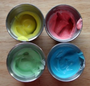 fingerpaint 300x285 Edible Finger Paint  Kids in the Kitchen