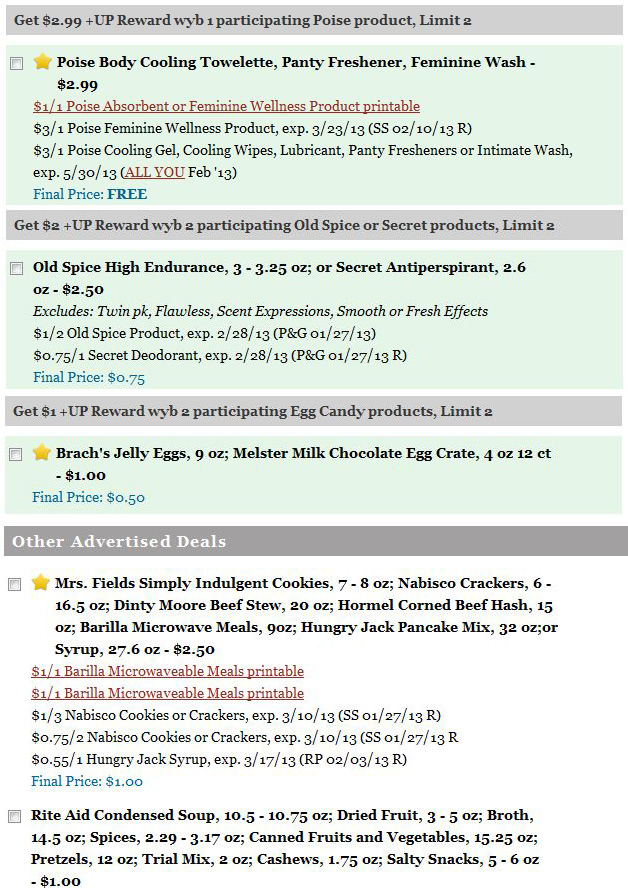 ra feb 24 Drugstore Coupon Matchups & Best Deals   Week of February 24