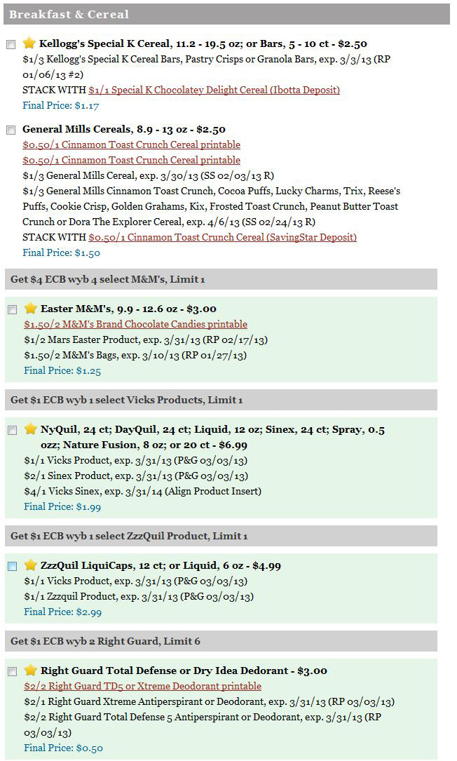 cvs march 3 Drugstore Coupon Matchups & Best Deals   Week of March 3