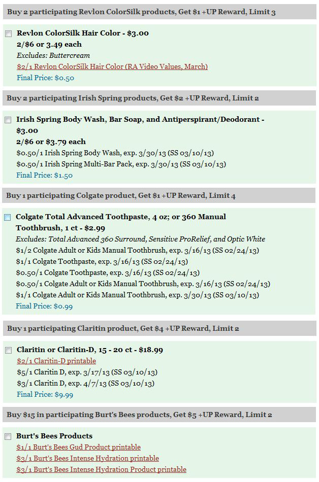Drugstore Coupon Matchups & Best Deals Week of March 10 rite aid march 10 Drugstore Coupon Matchups & Best Deals Week of March 10