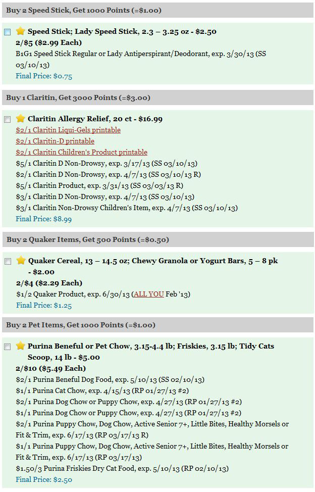 wags march 17 Drugstore Coupon Matchups & Best Deals   Week of March 17