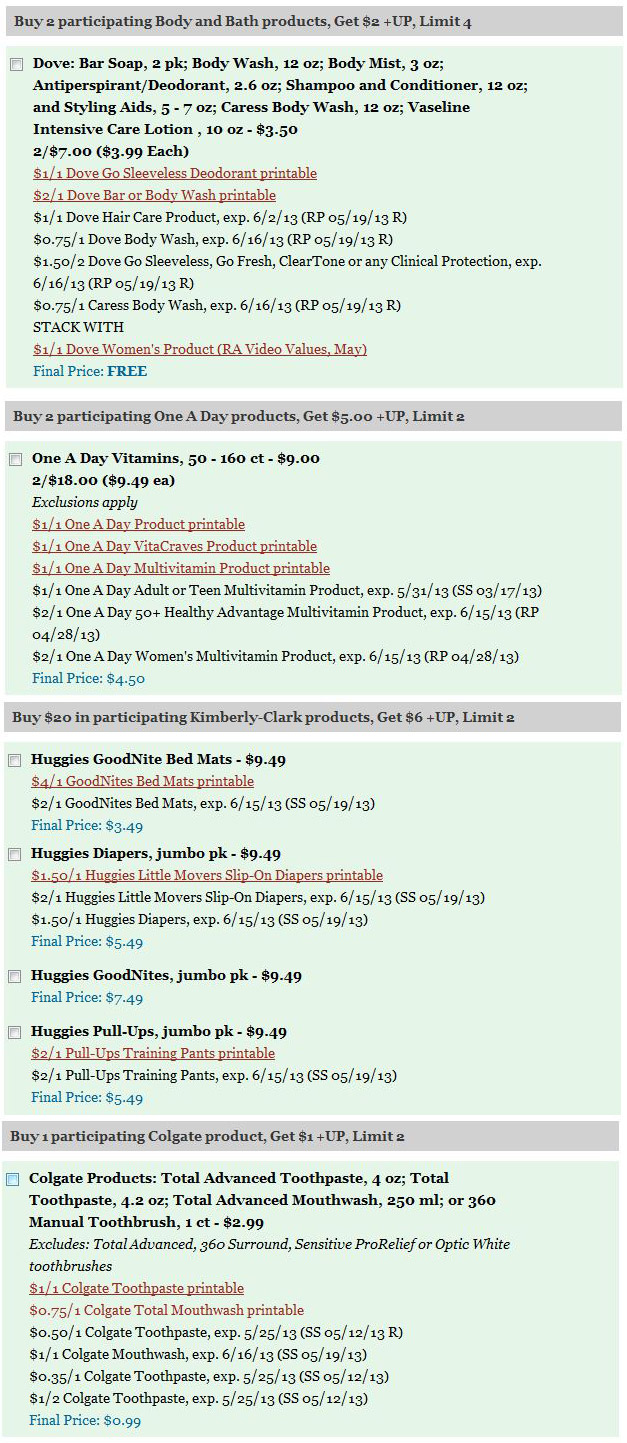Drugstore Coupon Matchups & Best Deals Week of May 19 ra may 19 Drugstore Coupon Matchups & Best Deals Week of May 19