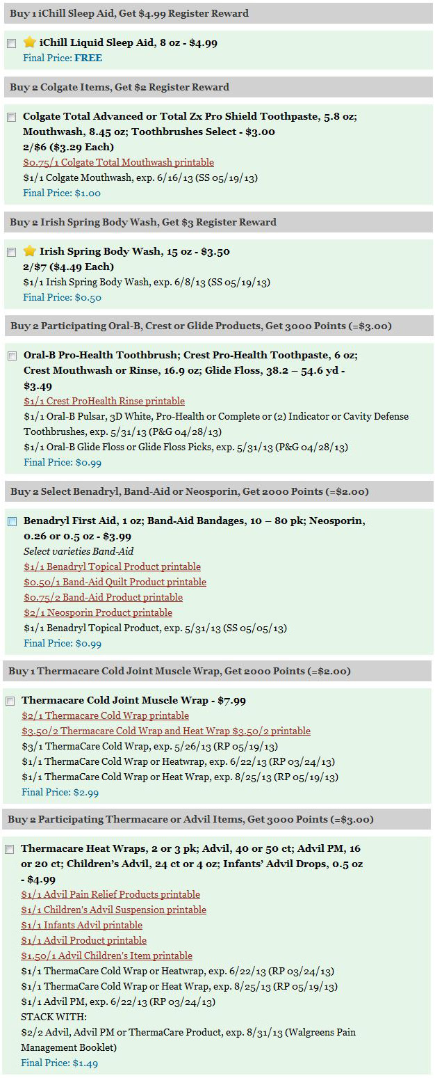 Drugstore Coupon Matchups & Best Deals Week of May 19 wags may 19 Drugstore Coupon Matchups & Best Deals Week of May 19