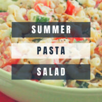 summer pasta salad