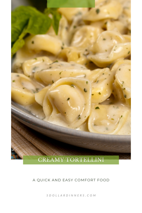 creamy tortellini