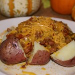 Garden Fresh Chili on Red Potatoes