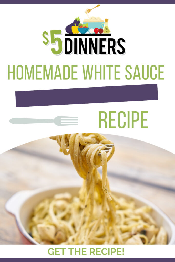 homemade white sauce recipe