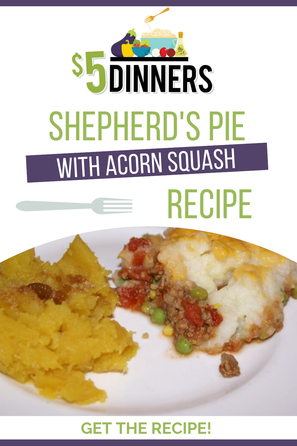 shepherd's pie with acorn squash