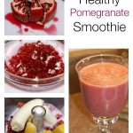 Healthy Pomegranate Smoothie | 5DollarDinners.com