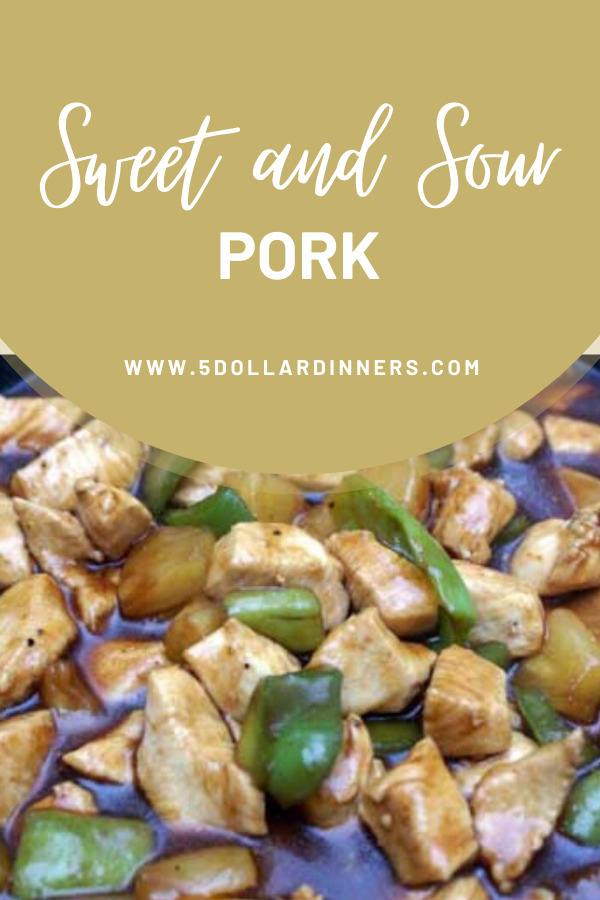 sweet and sour pork