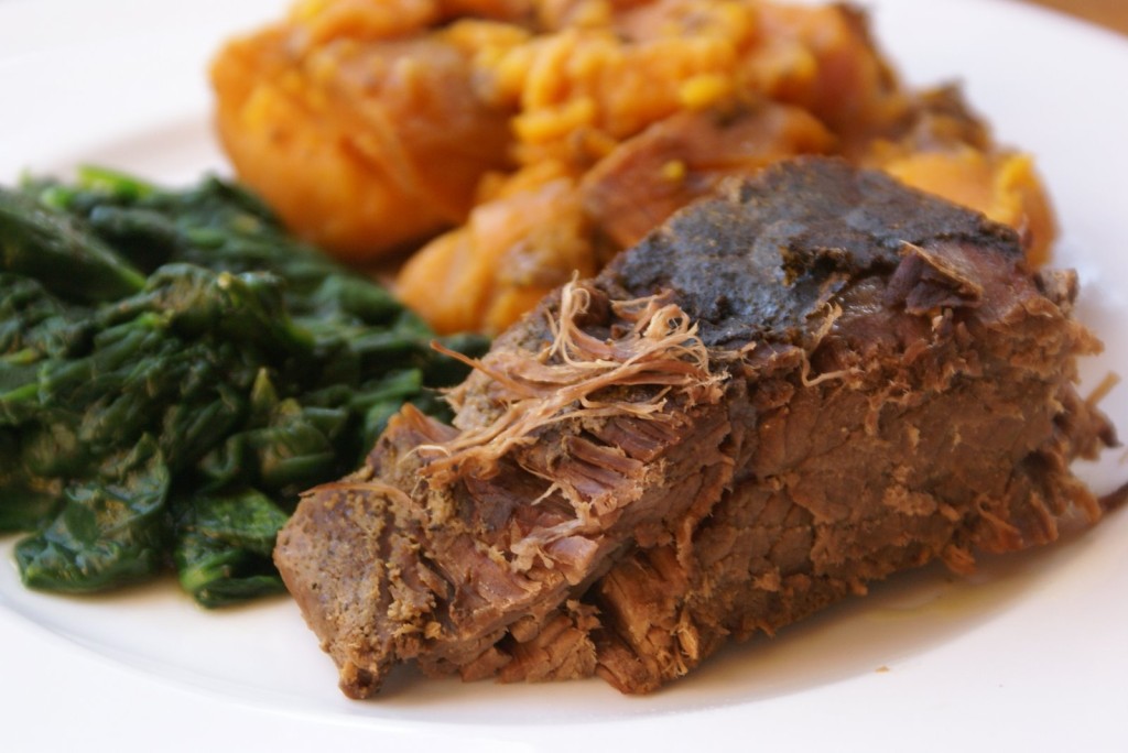 Beef Roast and Sweet Potatoes