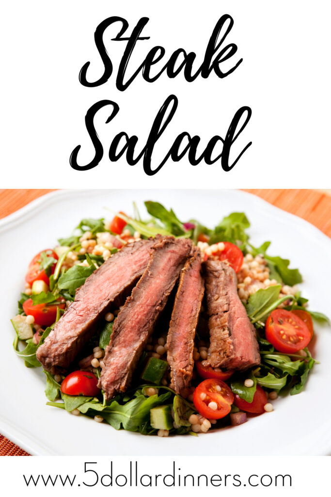 steak salad