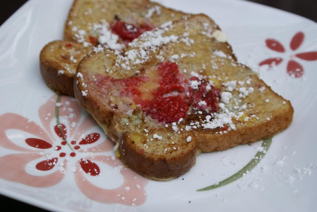 Raspberry Vanilla French Toast