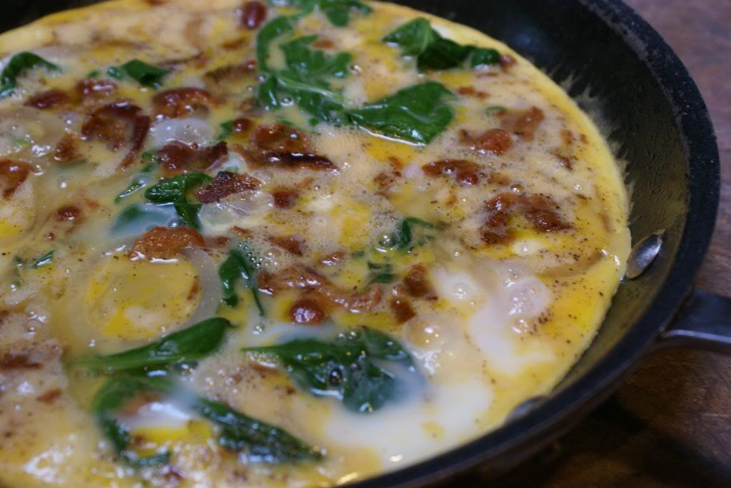 Spinach & Bacon Frittata | 5DollarDinners.com