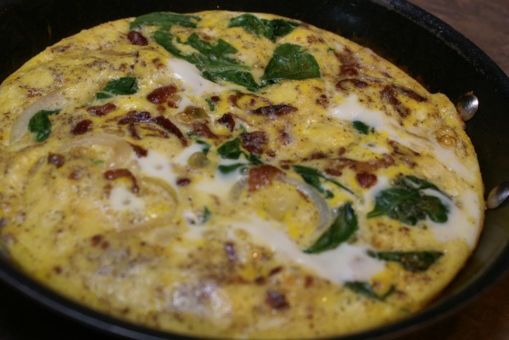 Spinach & Bacon Frittata | 5DollarDinners.com