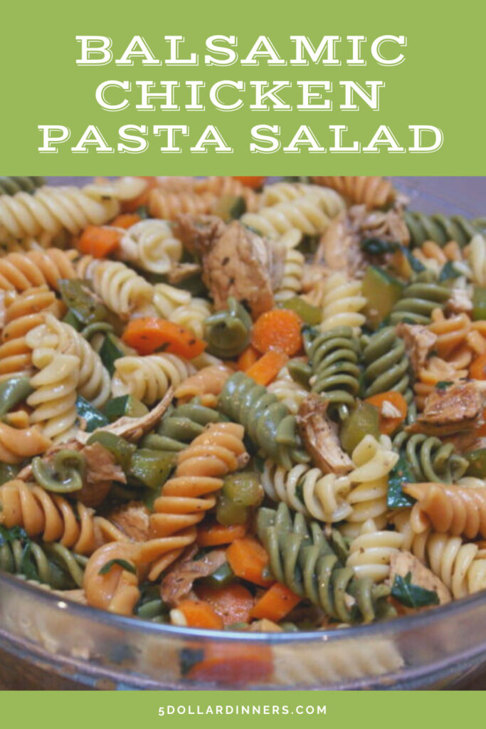 balsamic chicken pasta salad