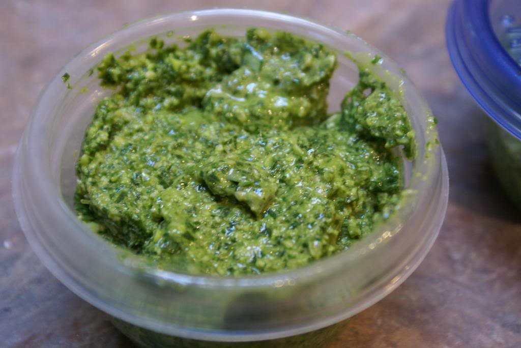 Homemade Pesto from the Garden-image