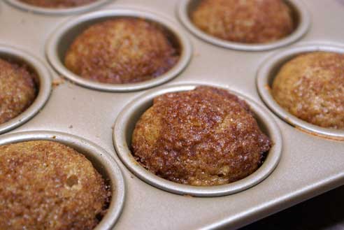 muffins à la courge musquée