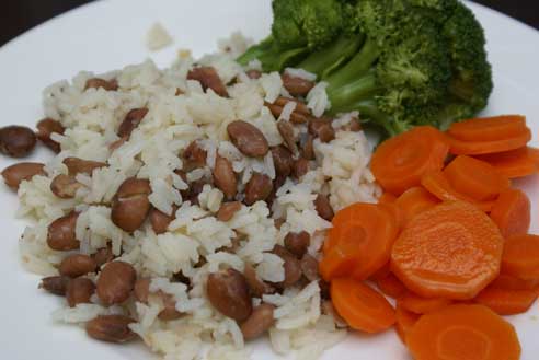 coconut rice and beans