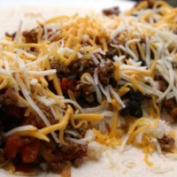 Beef & Black Bean Burritos